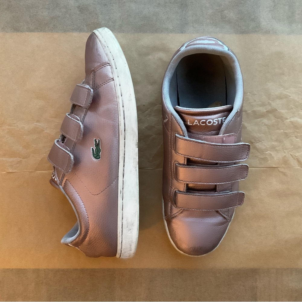 Juniors' Carnaby Evo Strap Metallic Synthetic Trainers